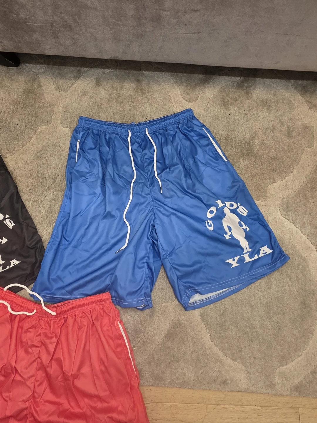 3 Large Gold's YLA Athletic Shorts - photo 3