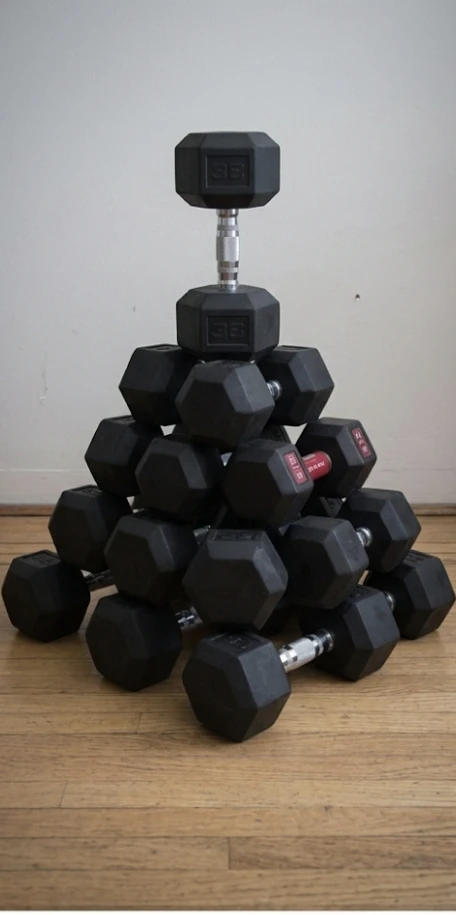 Hex Dumbbells 35 lbs