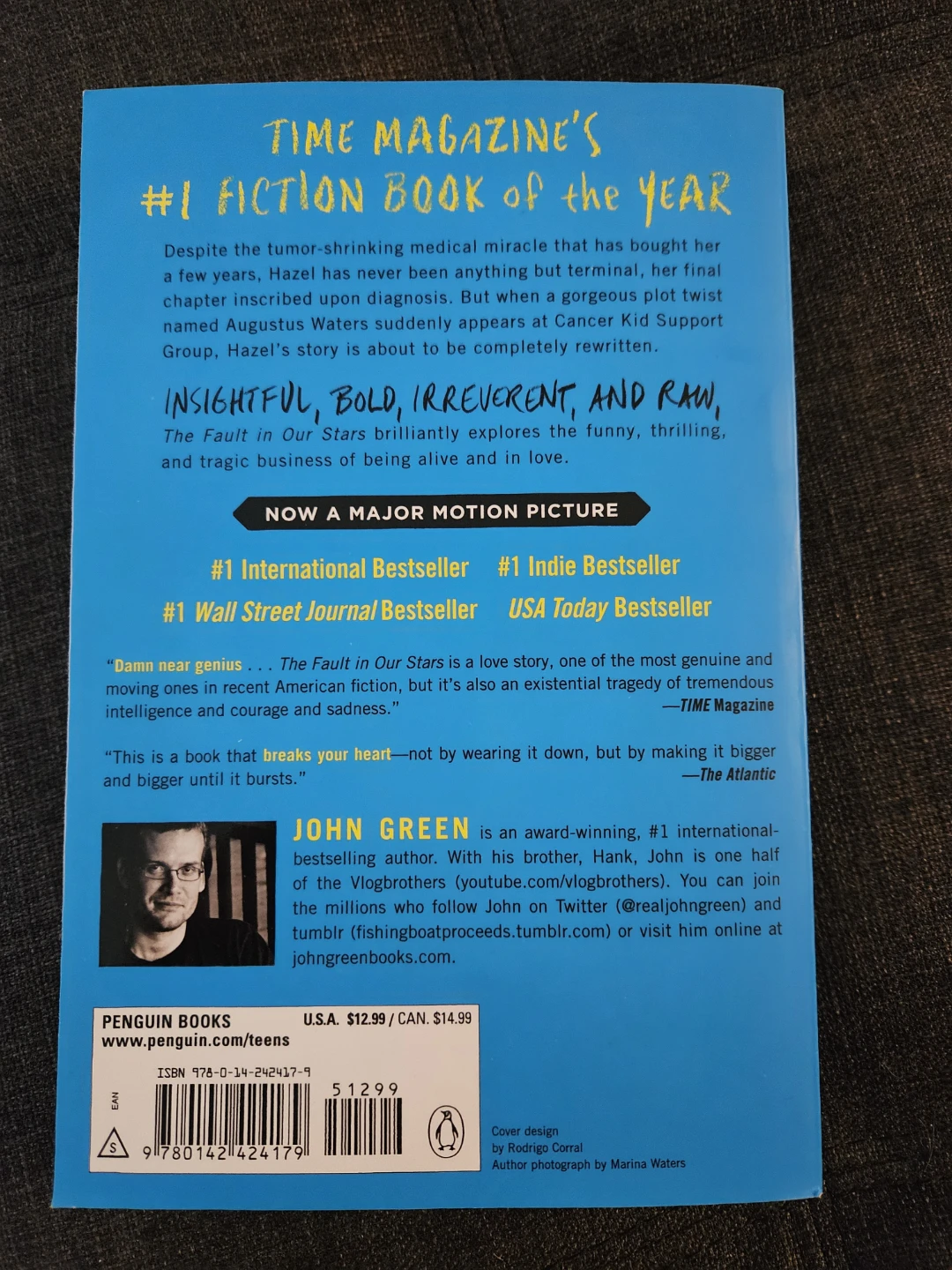 Fault In Our Stars by John Green - Paperback - photo 2