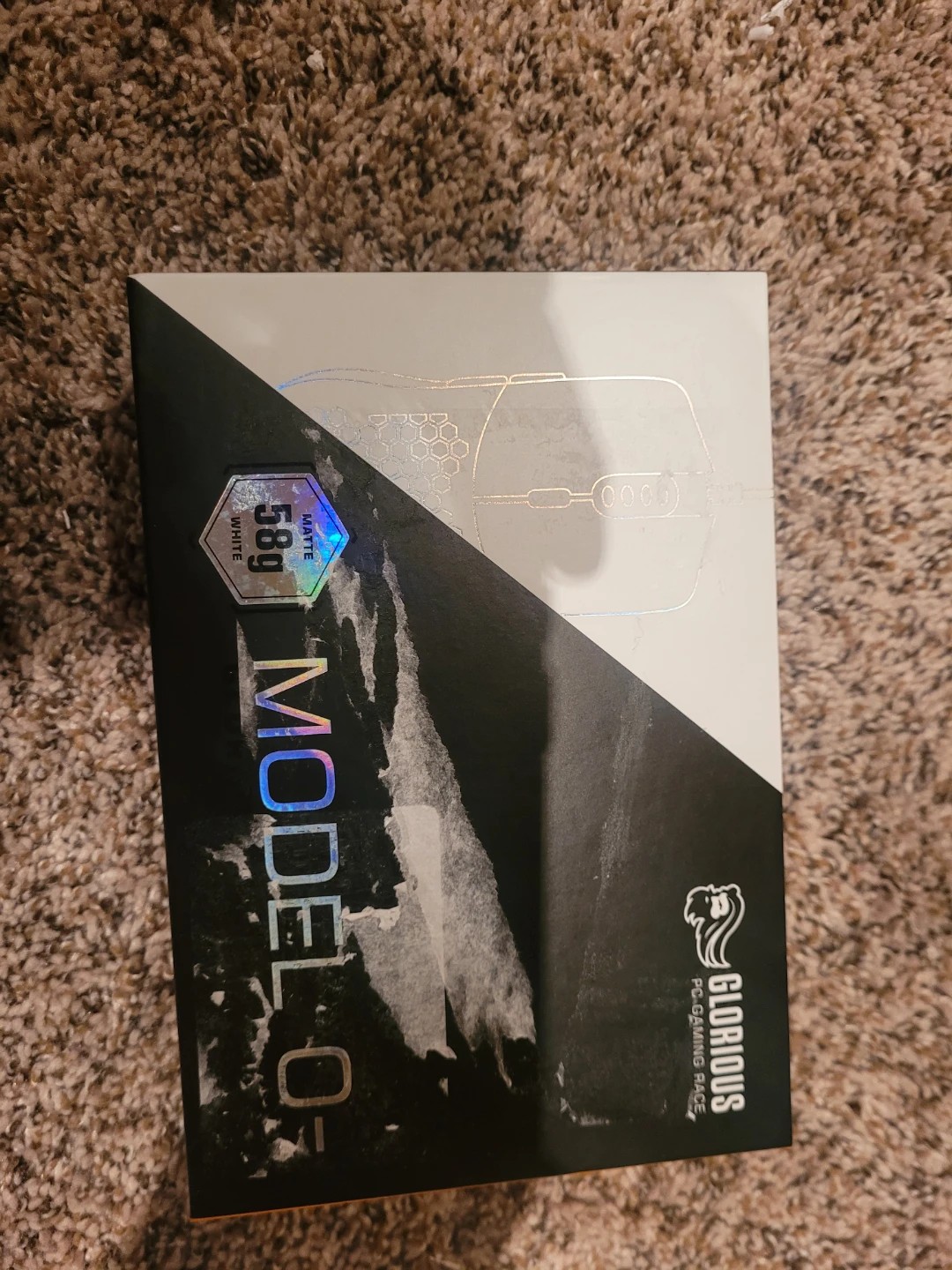 Glorious Model O-, gaming 60% mechanical keyboard.