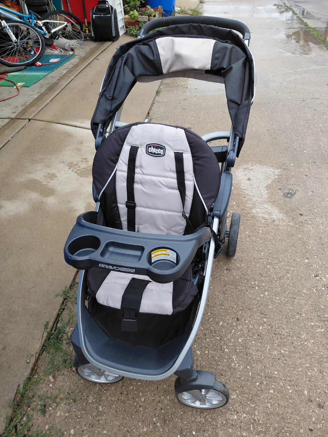 BravoFor2 Standing/Sitting Double Stroller - Iron - photo 3