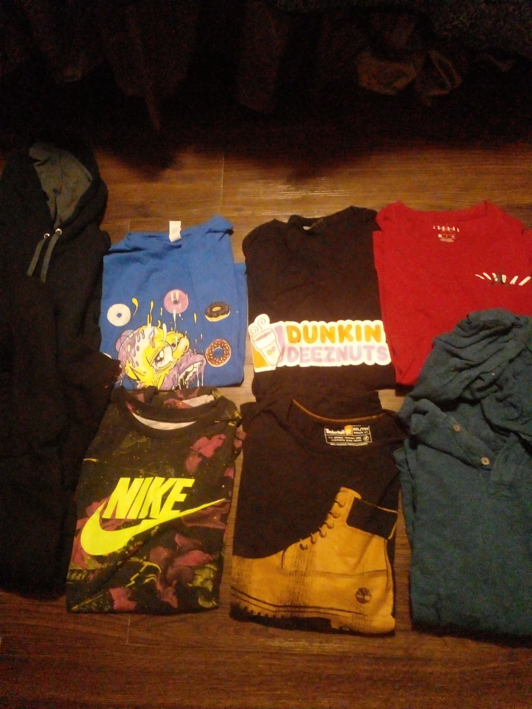 Assorted T-Shirts and Hoodie