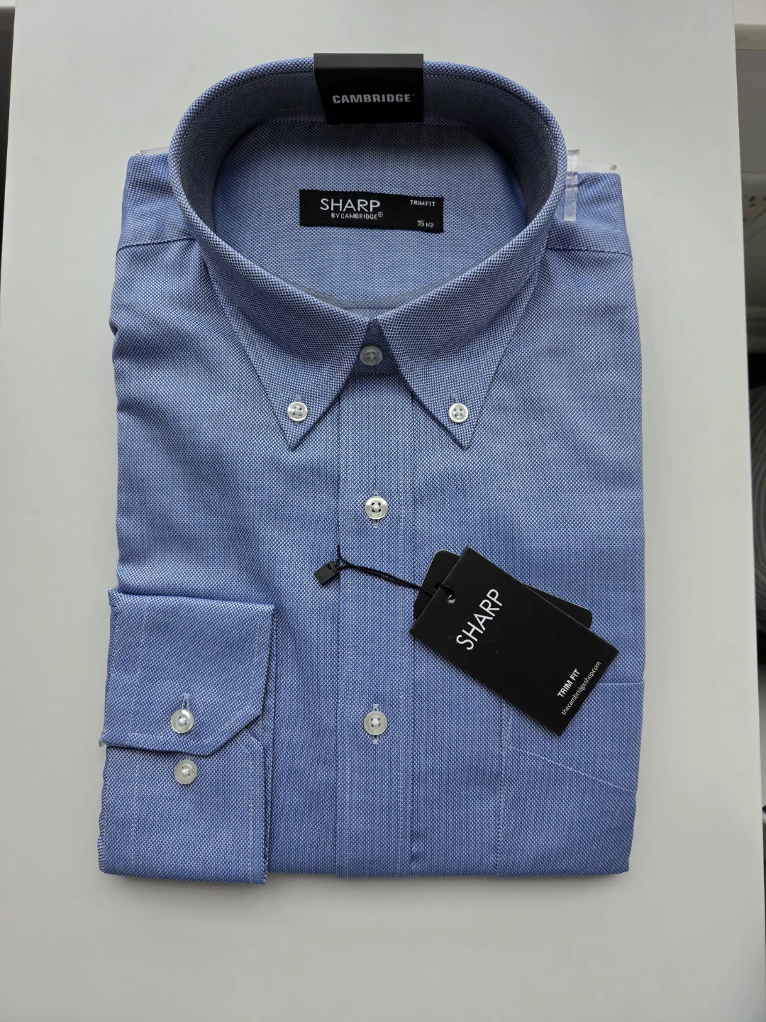 Men's Blue Dress Shirt
