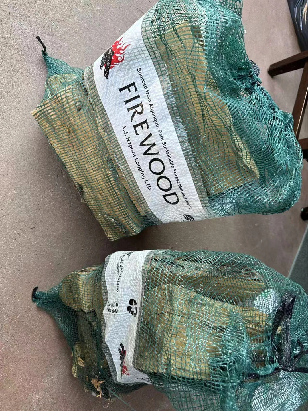 Two bags of firewood - photo 3