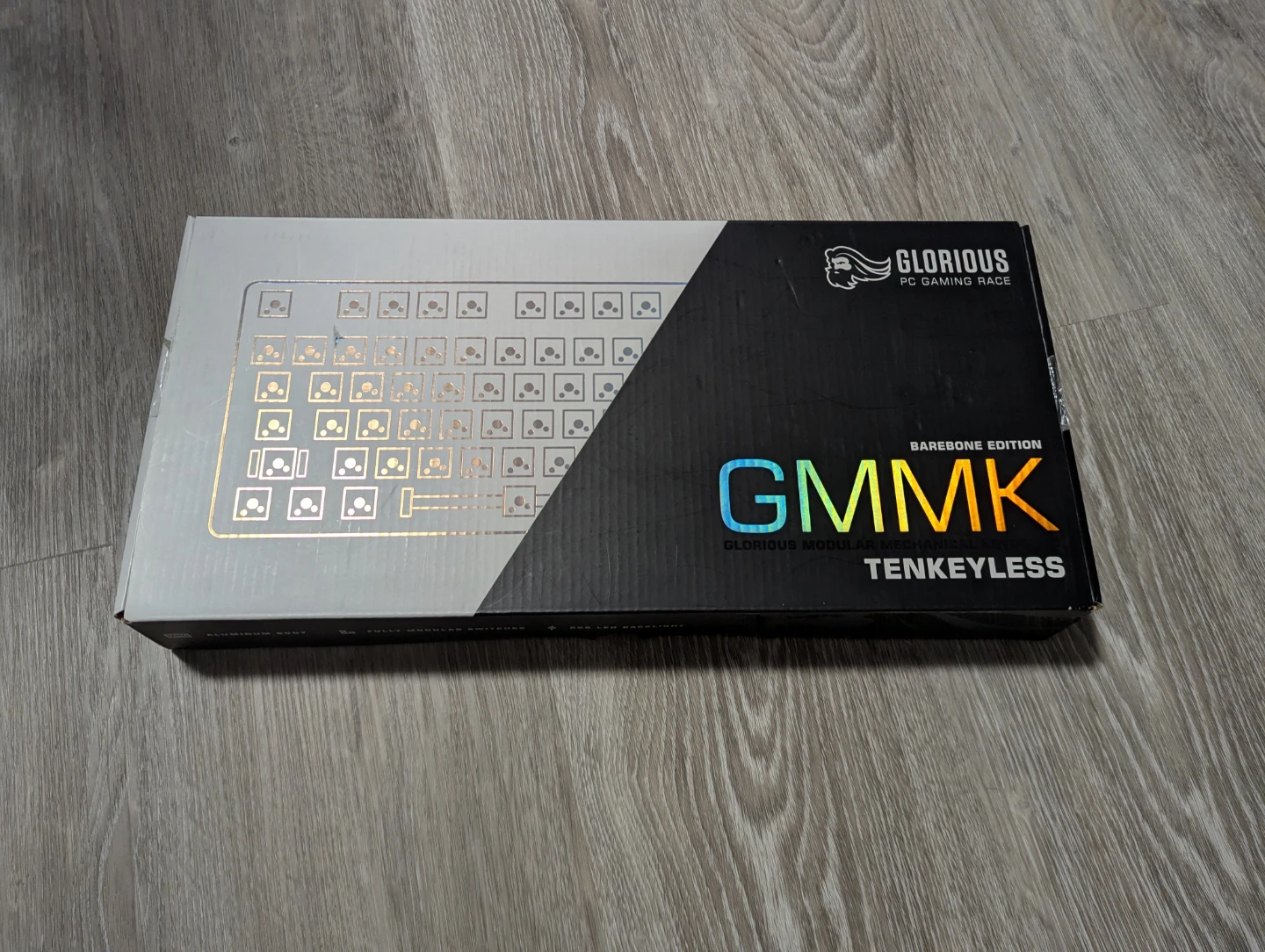 Glorious GMMK Tenkeyless Barebones Mechanical Keyboard