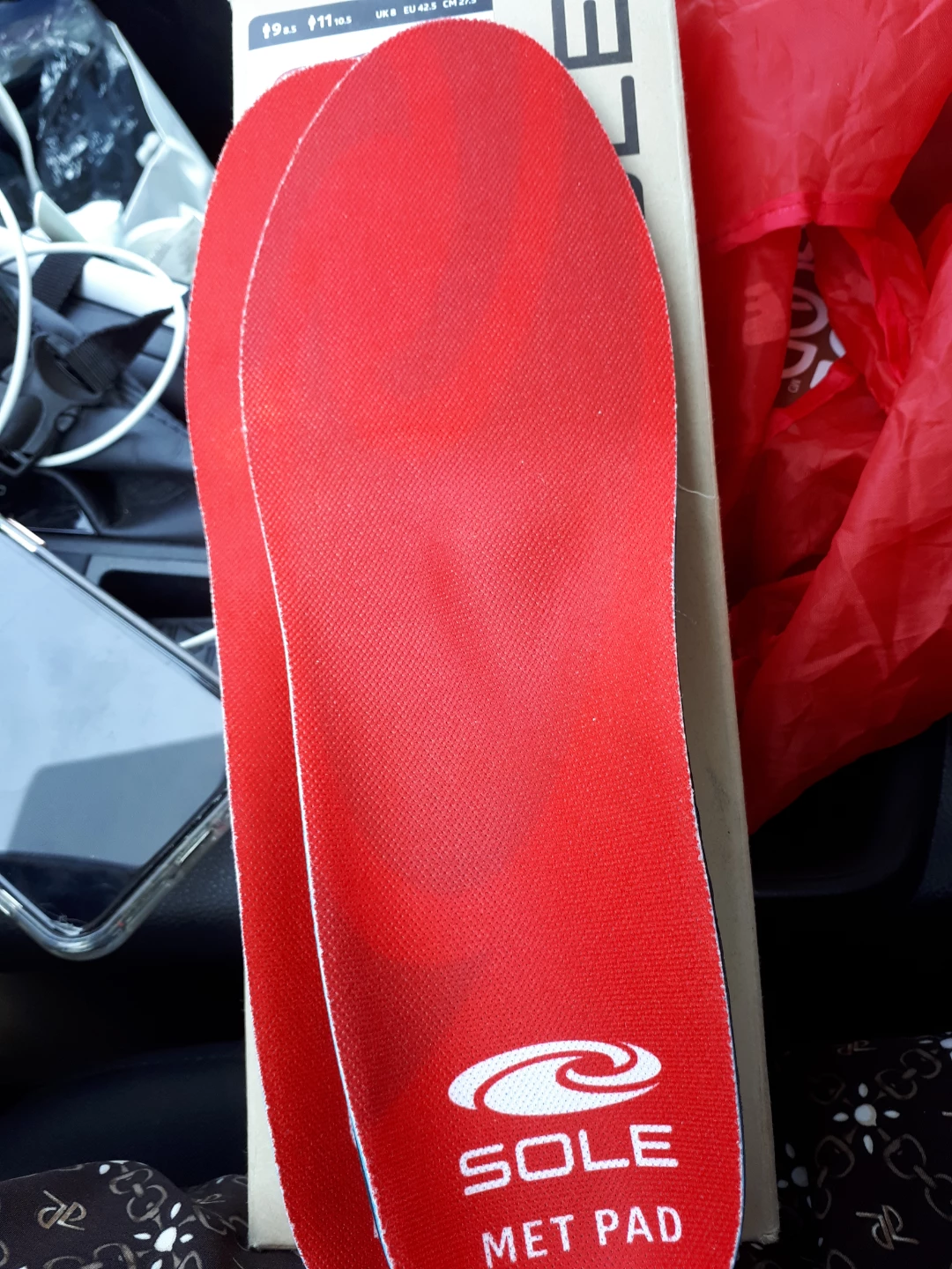 SOLE Active Medium Met Pad Insoles - photo 2