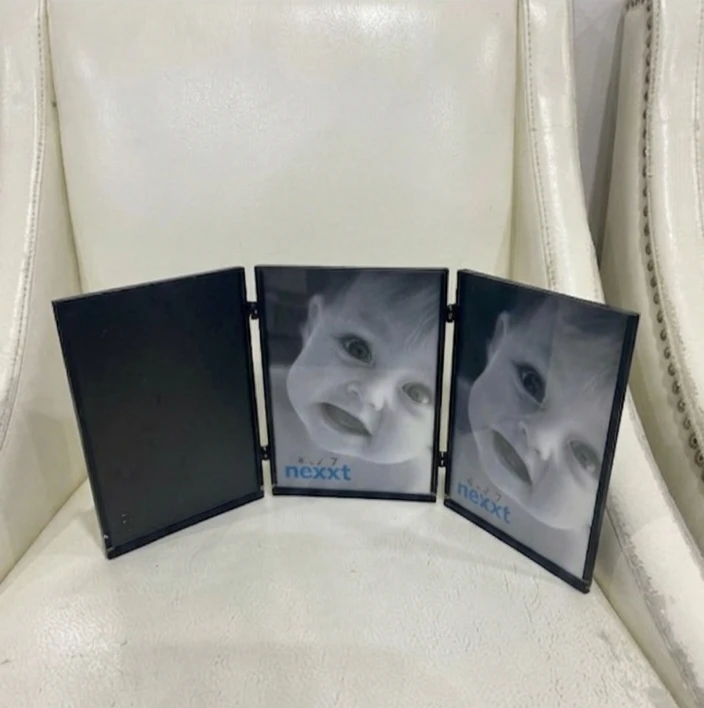 NEXXT Triple Hinged Picture Frames. Size. 5x7