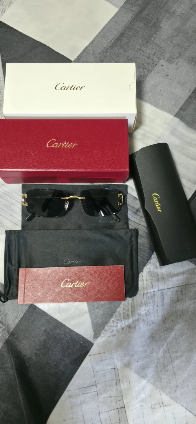 Cartier Rimless Sunglasses