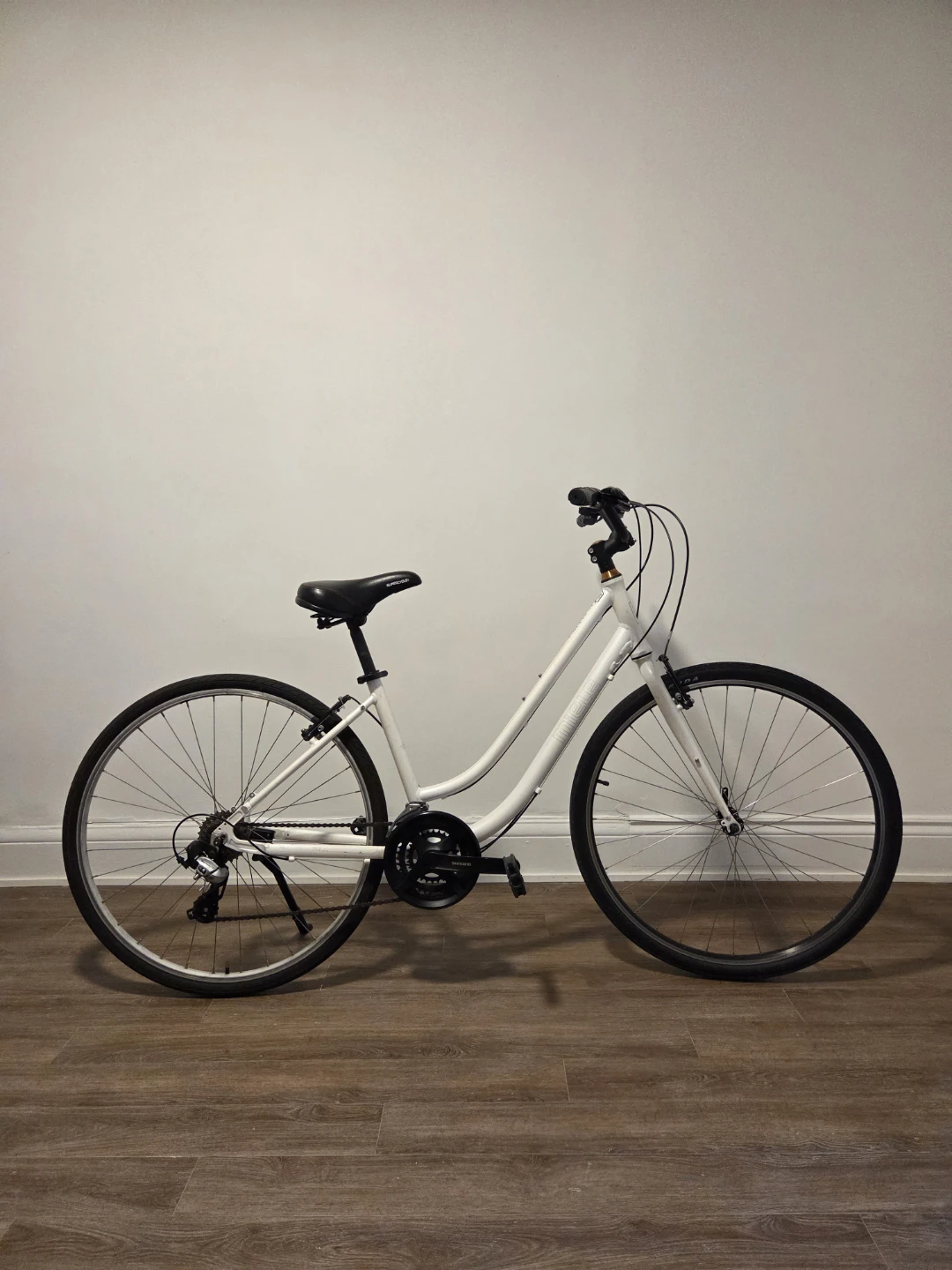 White Miele Umbria ST 3-Speed Bike – Medium Frame