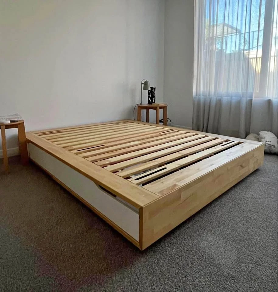 IKEA MANDAL Full Bed Frame with Storage