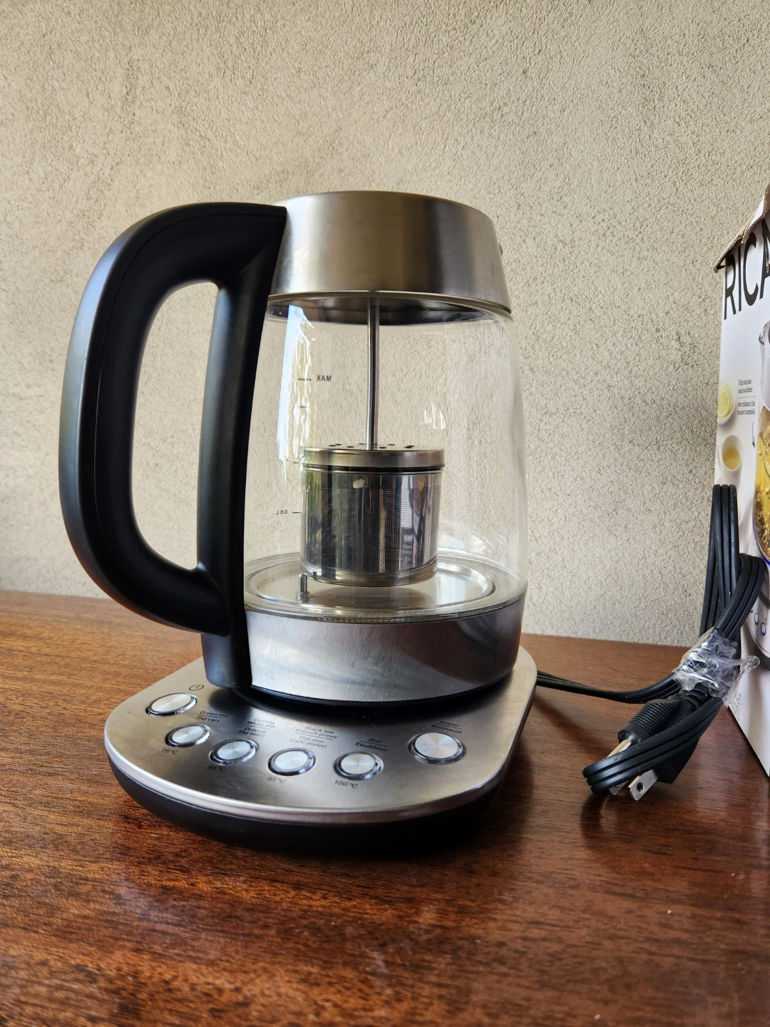 Ricardo Electric Kettle with Infuser