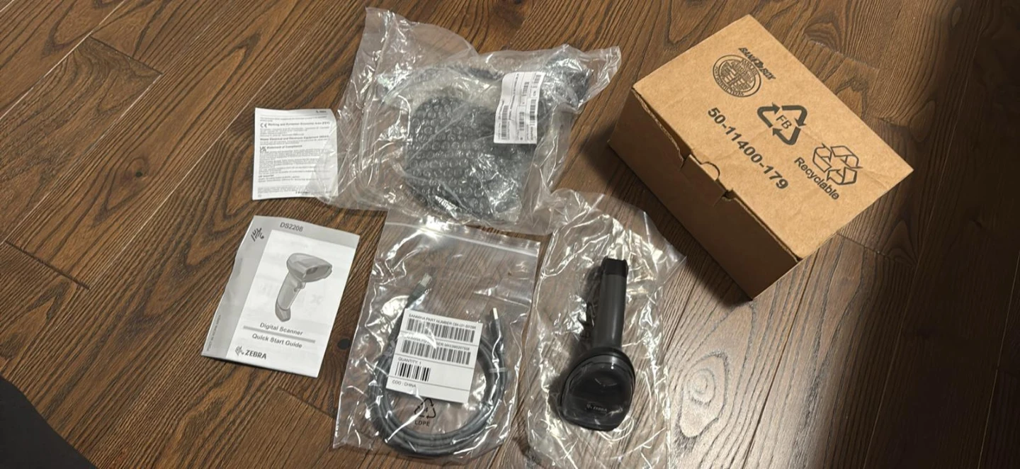 Zebra DS2208-SR Corded Handheld Scanner Kit with Stand - photo 2