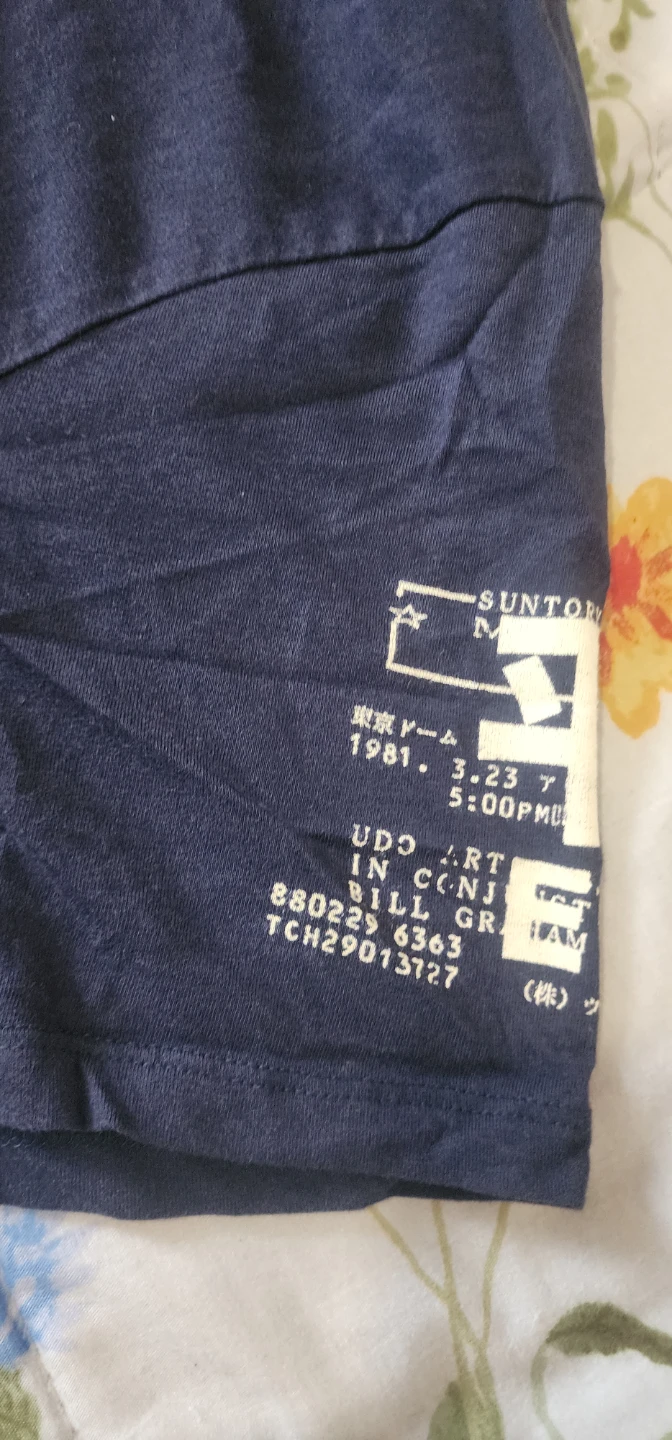 Guess Men's T-Shirt - Navy Blue, Size L - photo 3