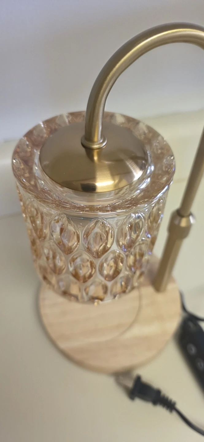 Adjustable Candle Warmer Lamp with 4-Level Dimmable Setting - photo 5