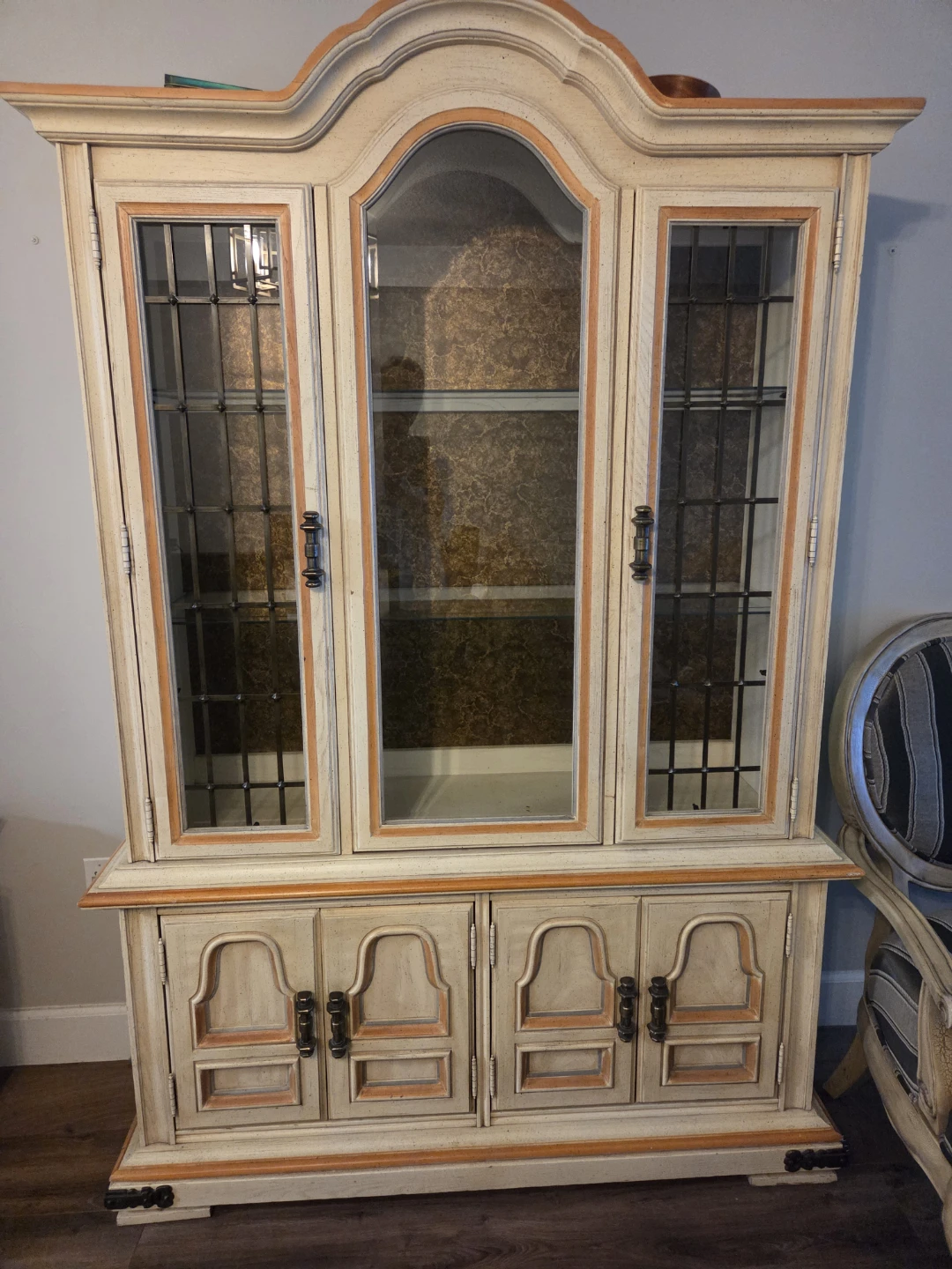 China Cabinet with Glass Doors - photo 3