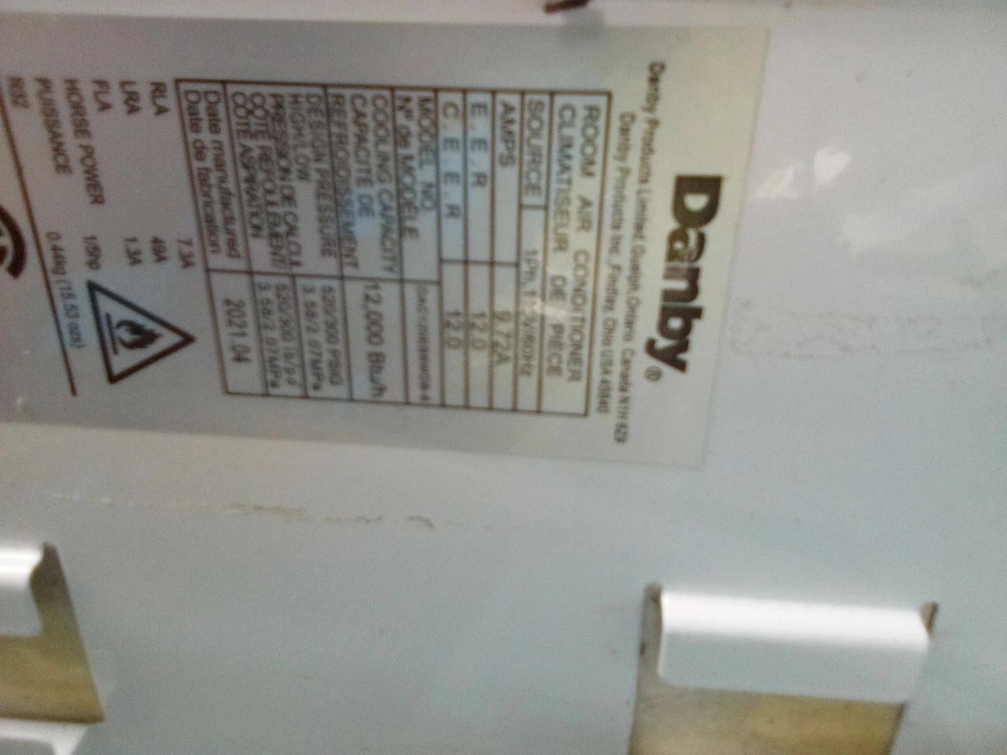 Danby 12,000 BTU Room Air Conditioner - photo 2