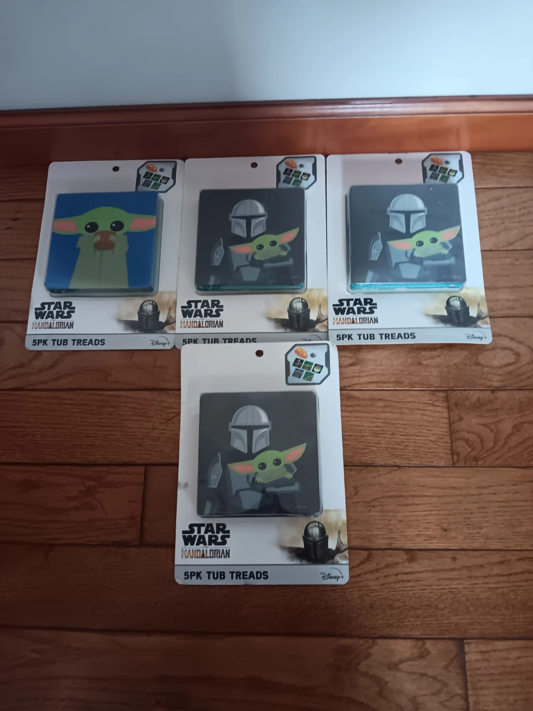 Star wars 5 pk  tub treads