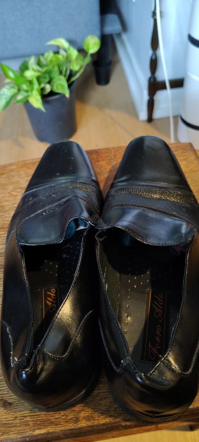 Ferro Aldo Black Leather Loafer Shoes - photo 3