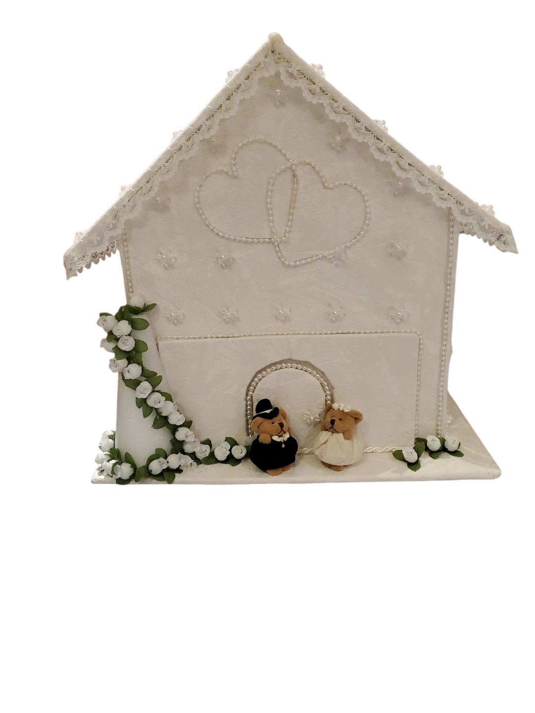Handmade Wedding Money Box &Ring Pillow