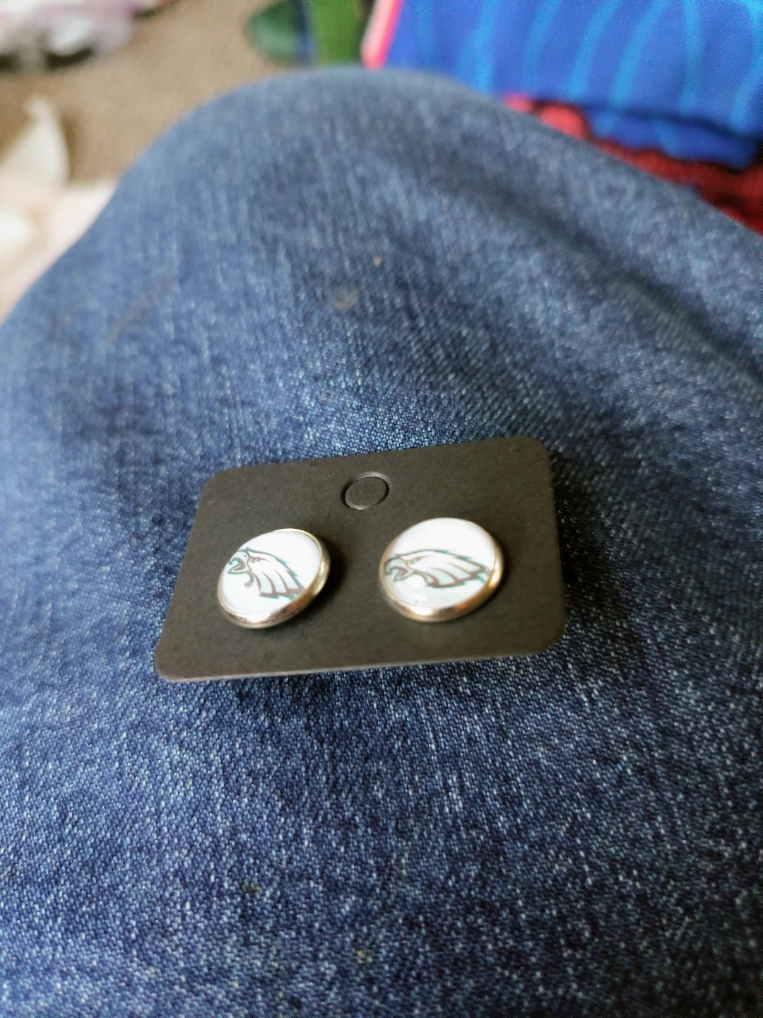 Eagle Earrings New for Pierced Ears