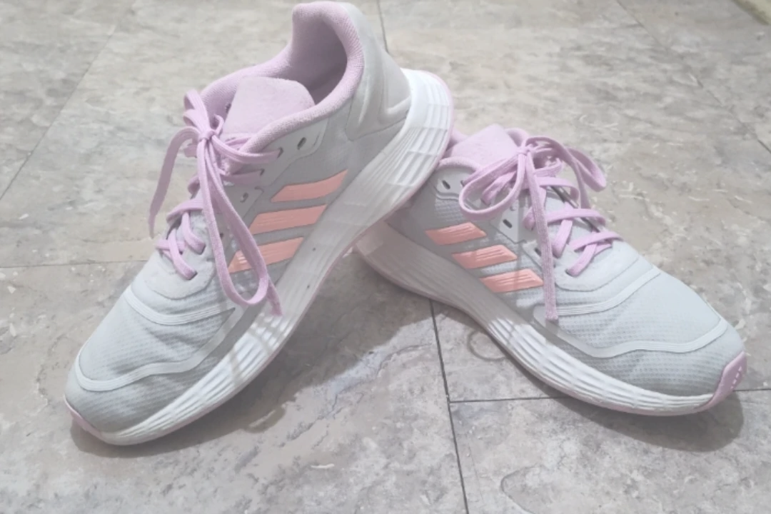 Adidas Running Shoes Pink & Grey - photo 2