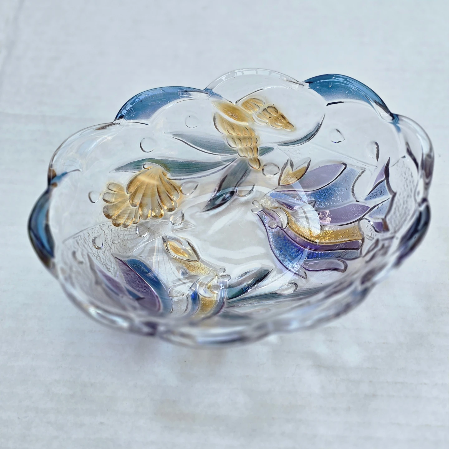 Vintage Glass Trinket Dish - photo 2