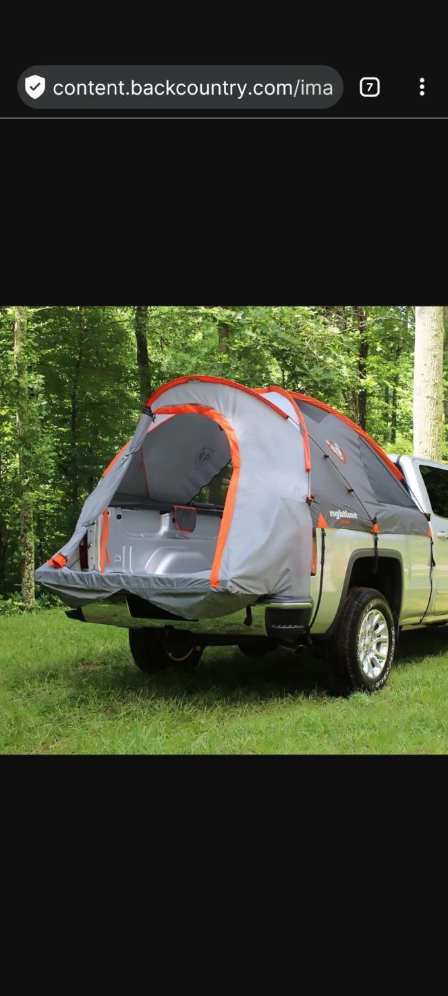 BNWB Rightline Gear 5.5 foot Crew Cab Truck Bed Tent