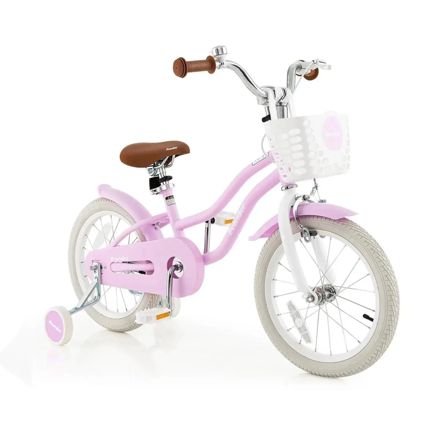 New<> Pink Priderider Girls' Bicycle - 16"
