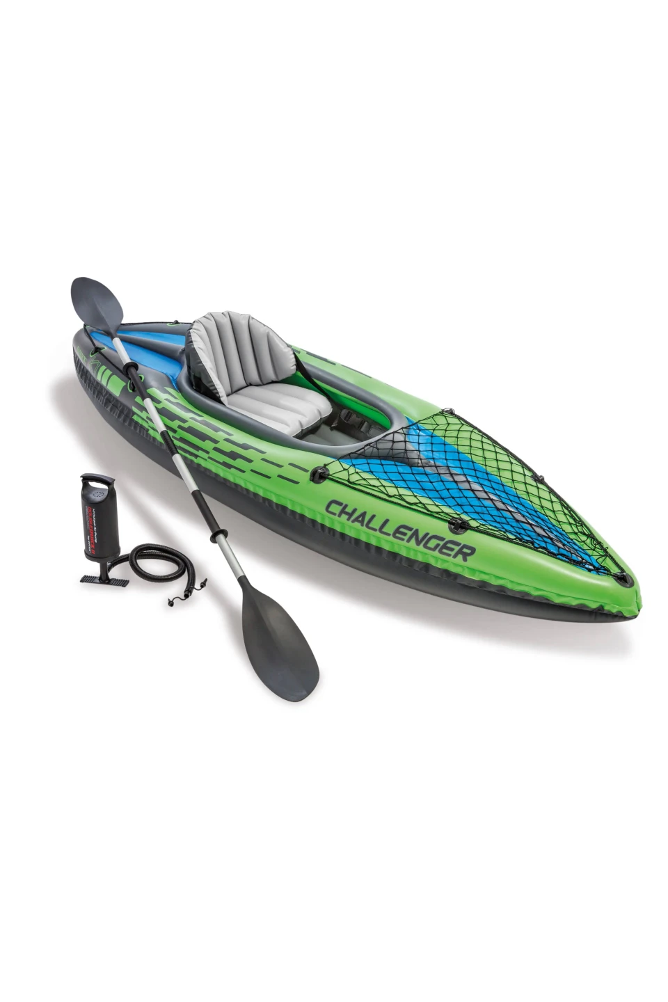 Intex Challenger K1 inflatable kayak set - excellent condition