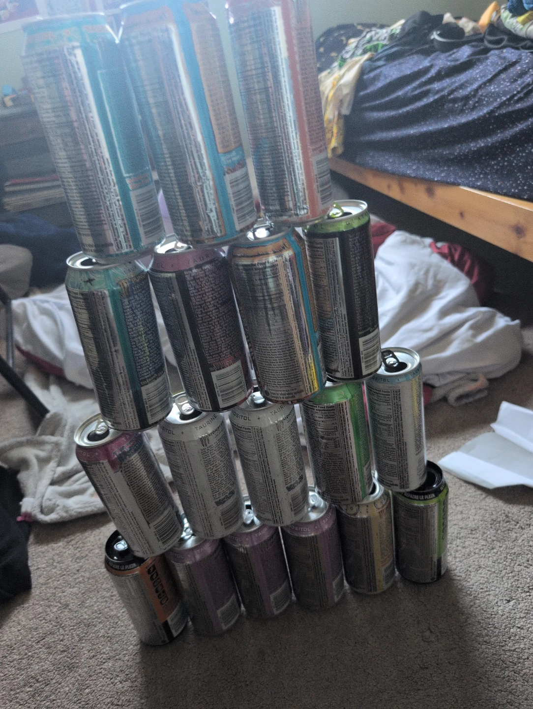 Empty monster cans for collectors or whatever you want them for - photo 2