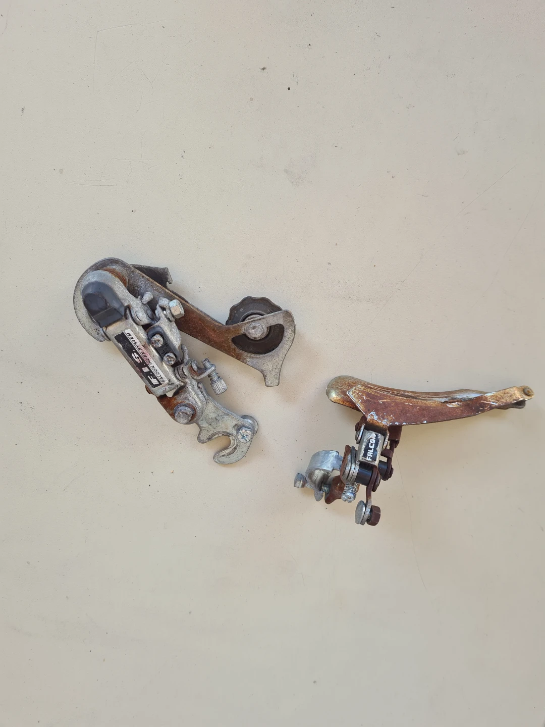 Vintage Simplex & Falcon Bicycle Derailleurs