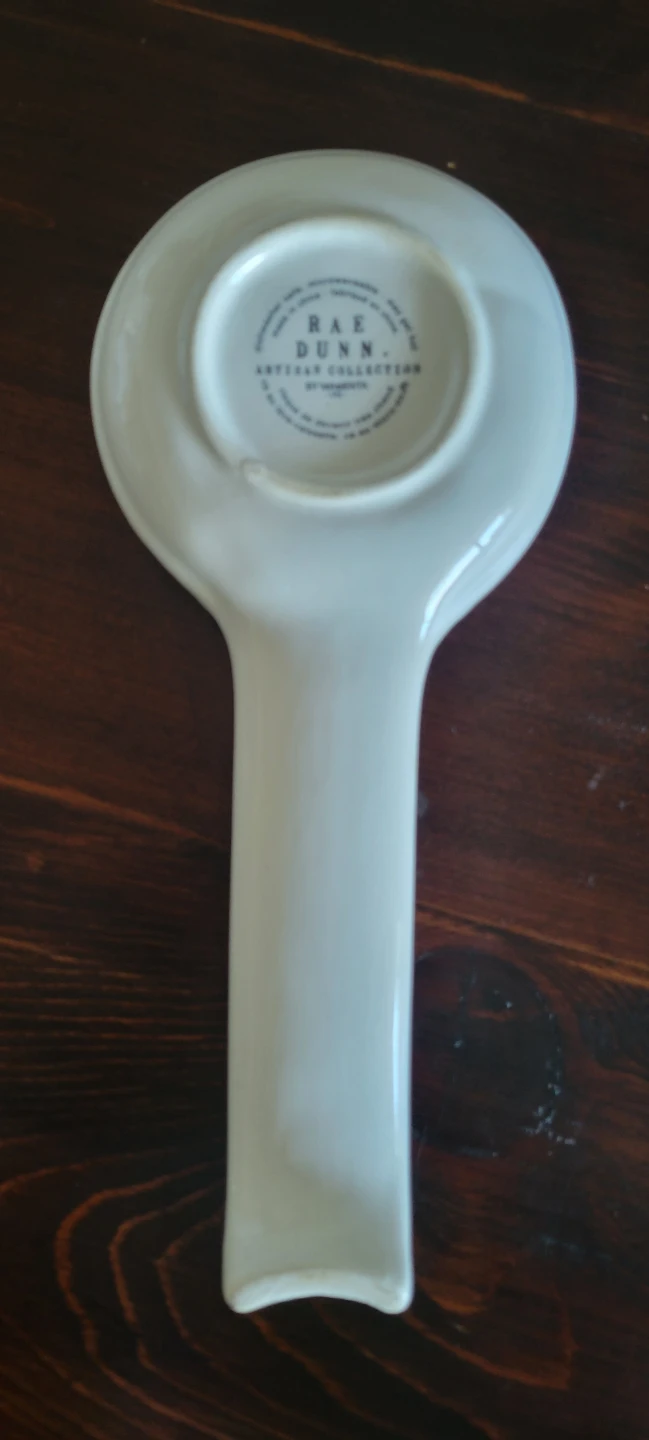 Rae Dunn "Peace on Earth" Spoon Rest - photo 2