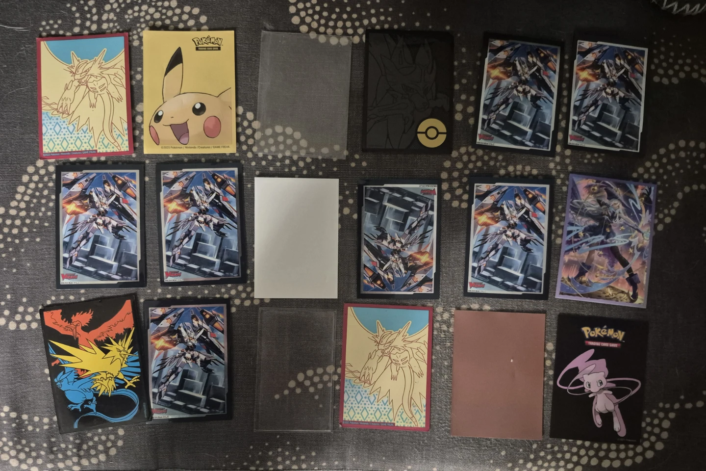 Pokemon Card Sleeves and Deck Boxes