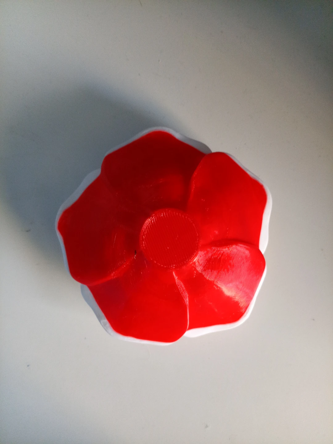 Red and White Rose Decorative Piece - photo 2