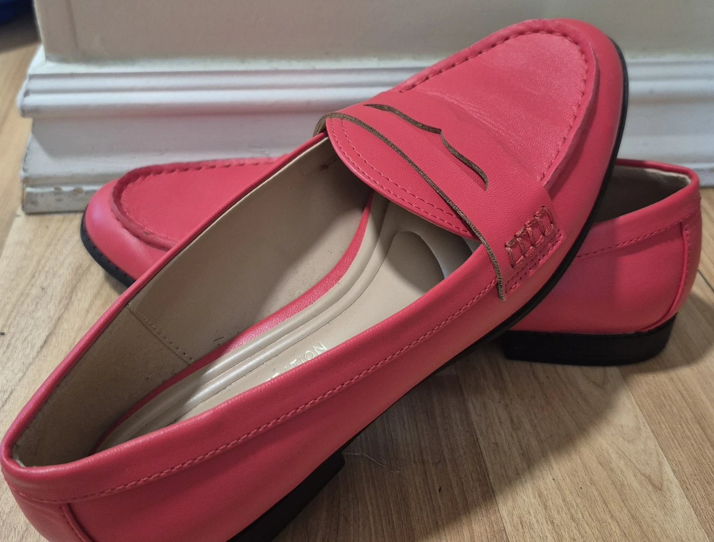 BCBGeneration Red Loafers - Size 7 (fits small)