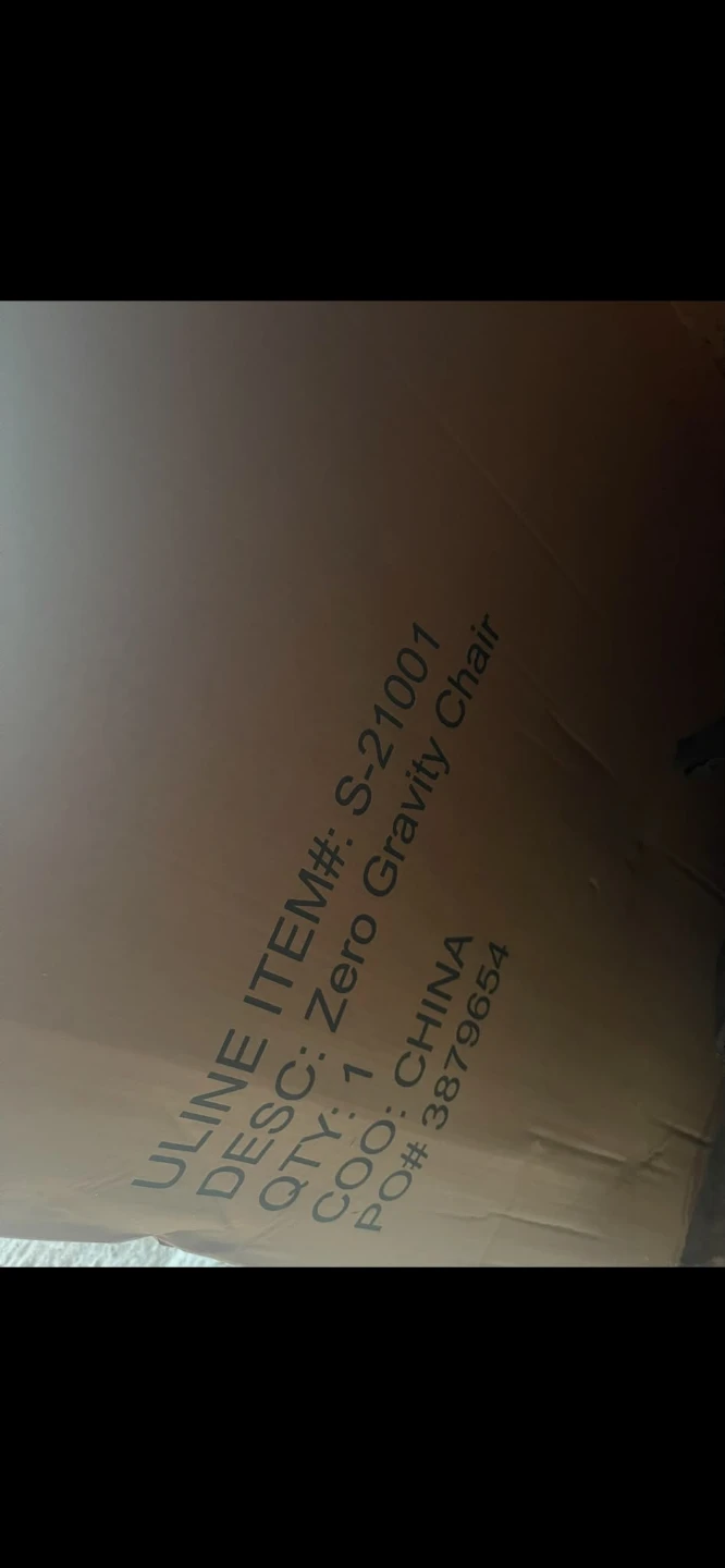FDW Zero Gravity Chair - Black - photo 2