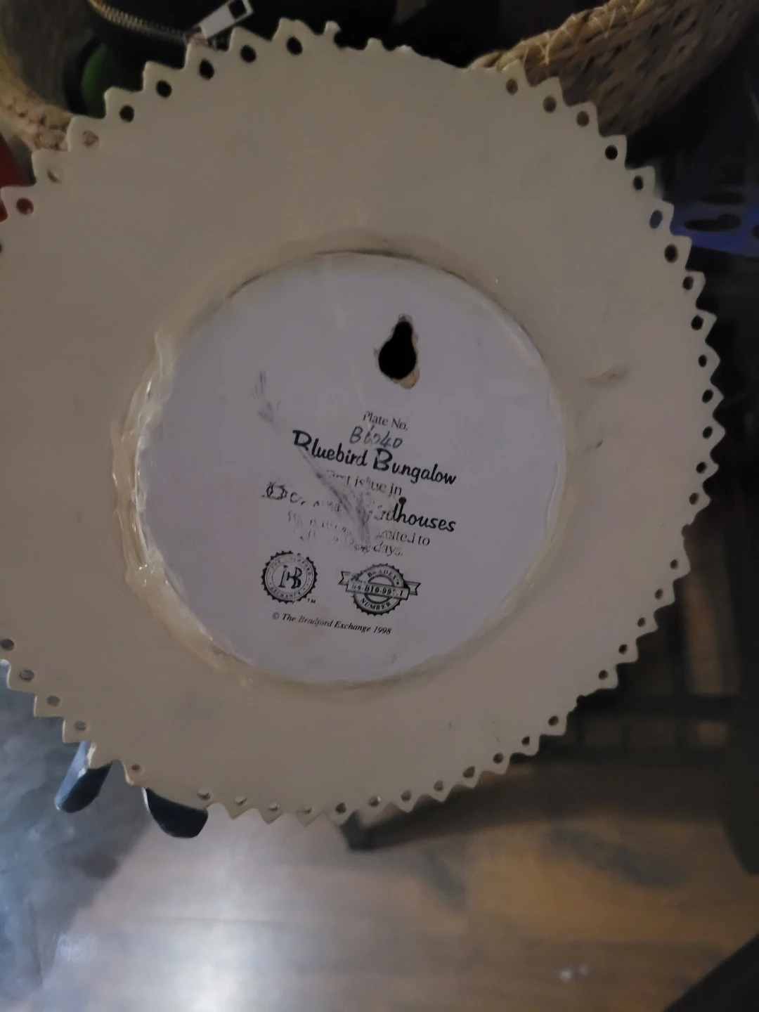 The Bradford Exchange Bluebird Bungalow Plate - photo 2
