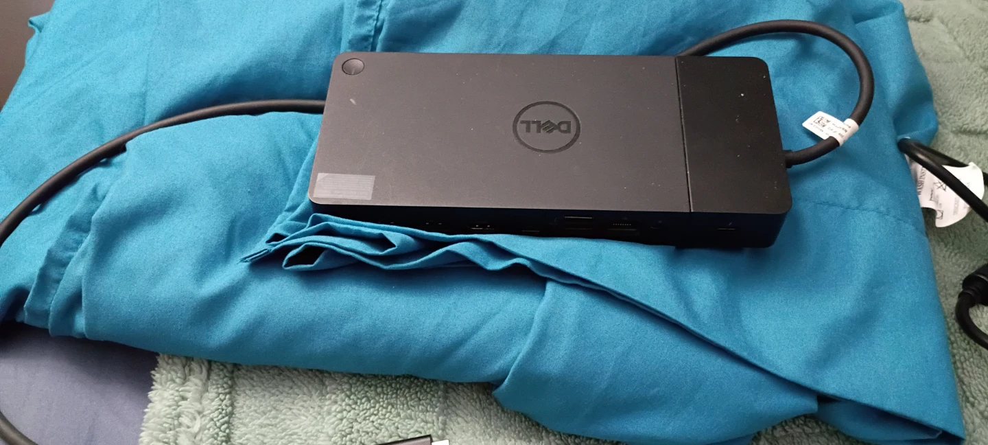Dell WD19TBS Docking Station with charger & extras