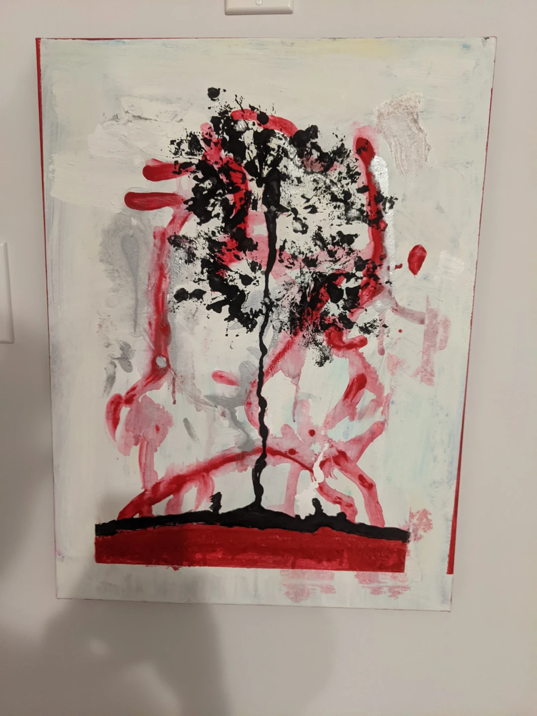 Abstract Tree Painting - photo 3