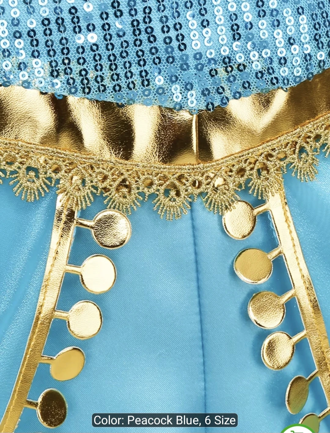Halloween kids costume, Princess (Jasmine) - photo 5