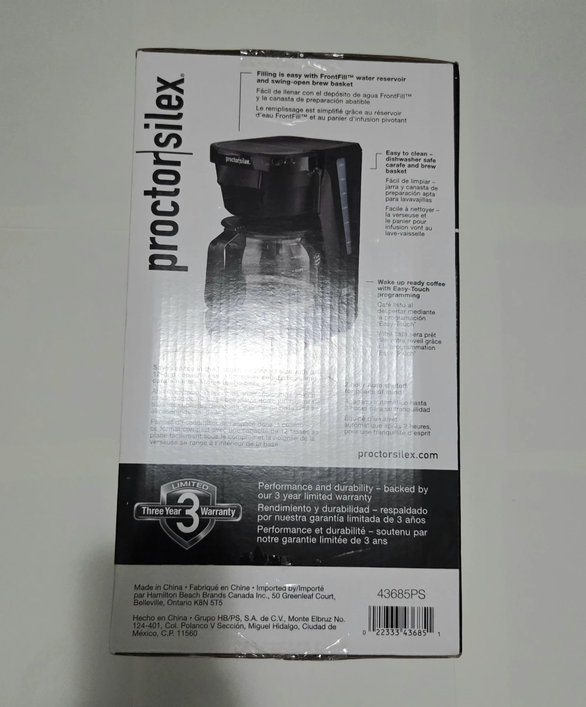 Proctor Silex Coffee Maker - photo 3