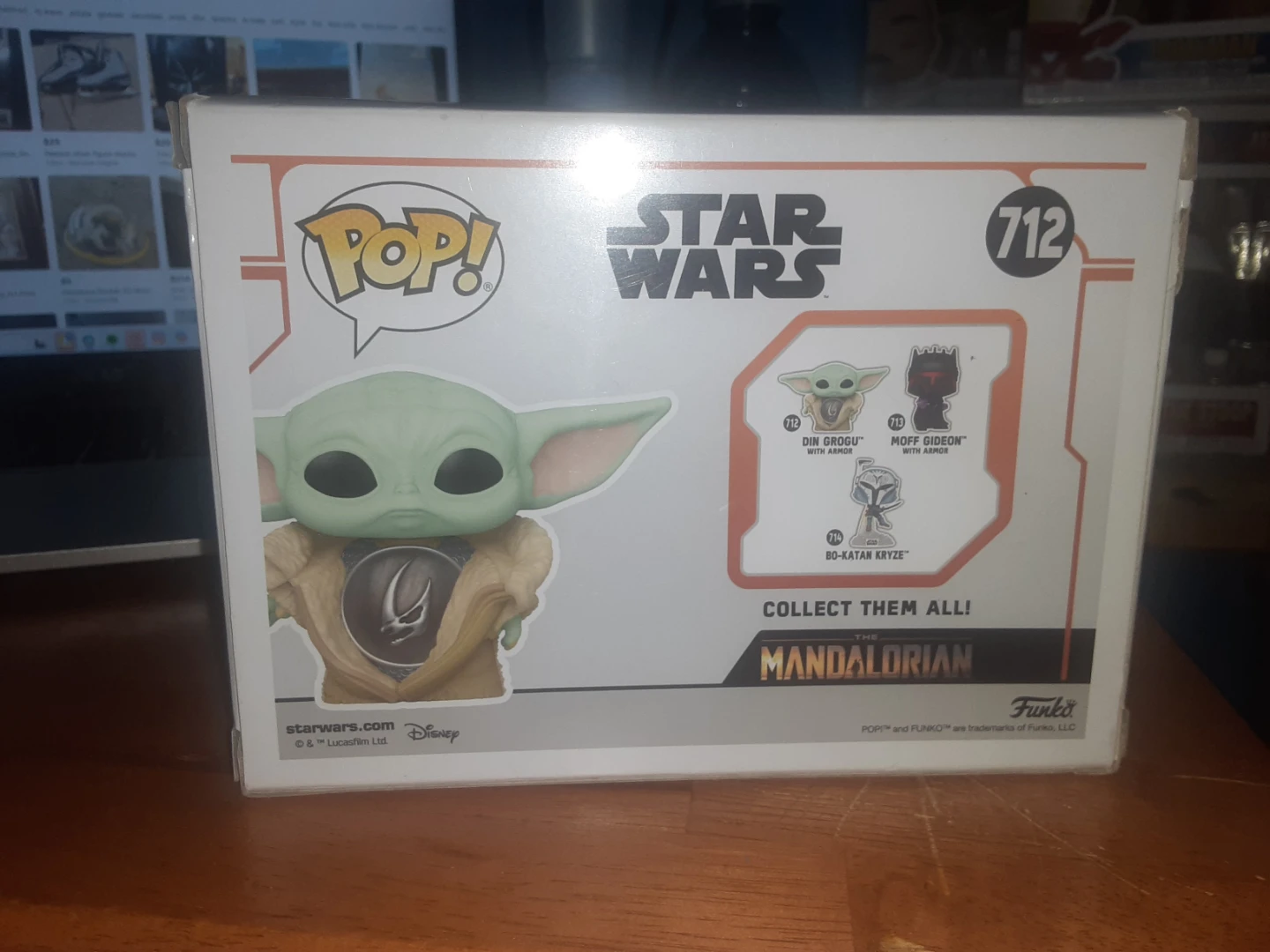 Funko Pop! Star Wars Din Grogu with Armor #712 - photo 4