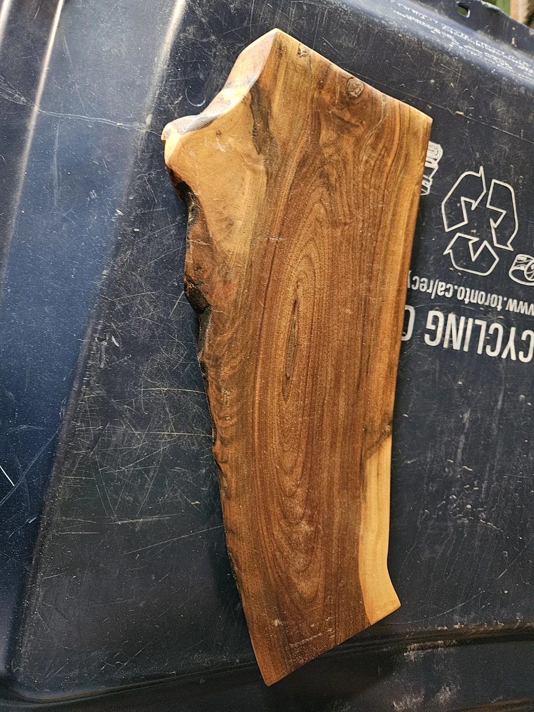 14" Live Edge Wood Serving Board - photo 4