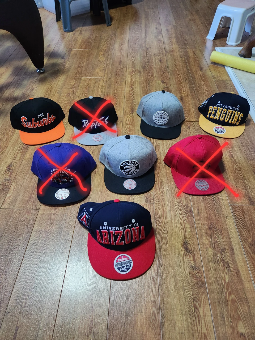 Snapback Hats $5 each