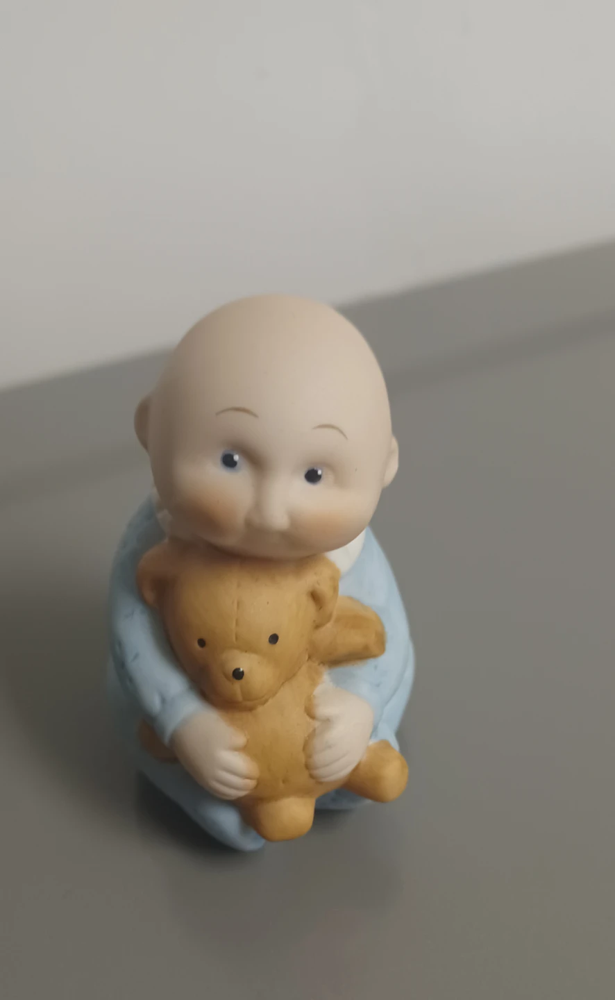 Vintage Cabbage Patch Kids With Teddy Figurine