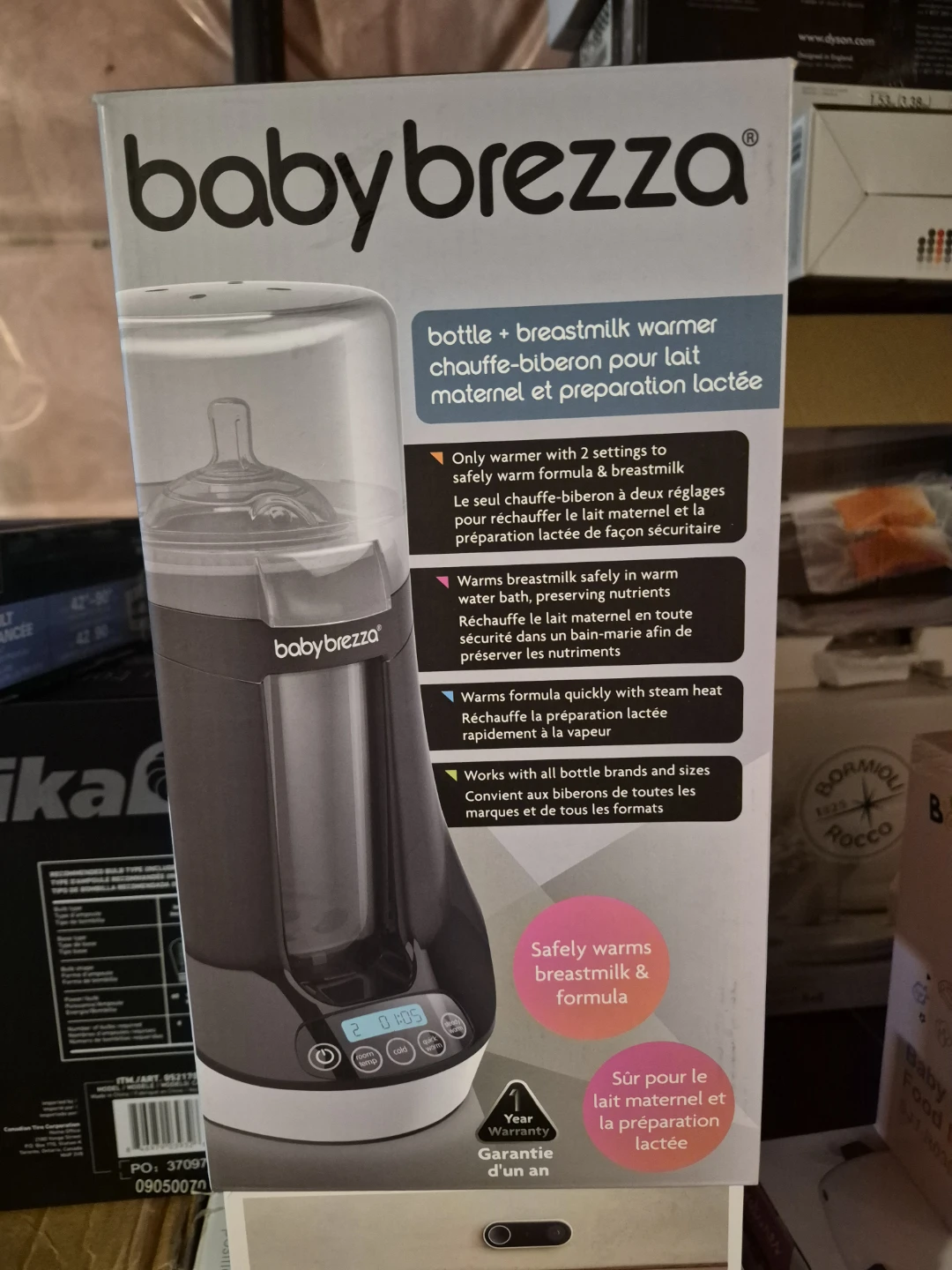 Baby Brezza Bottle and Breastmilk Warmer