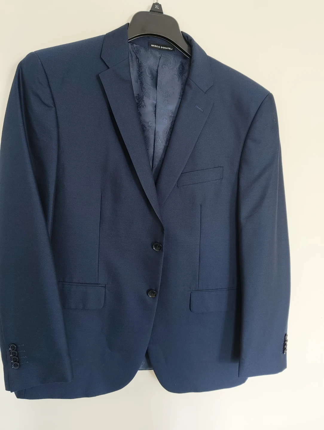 Marco Donatelli Navy Blue Suit Jacket/Blazer Size 42S