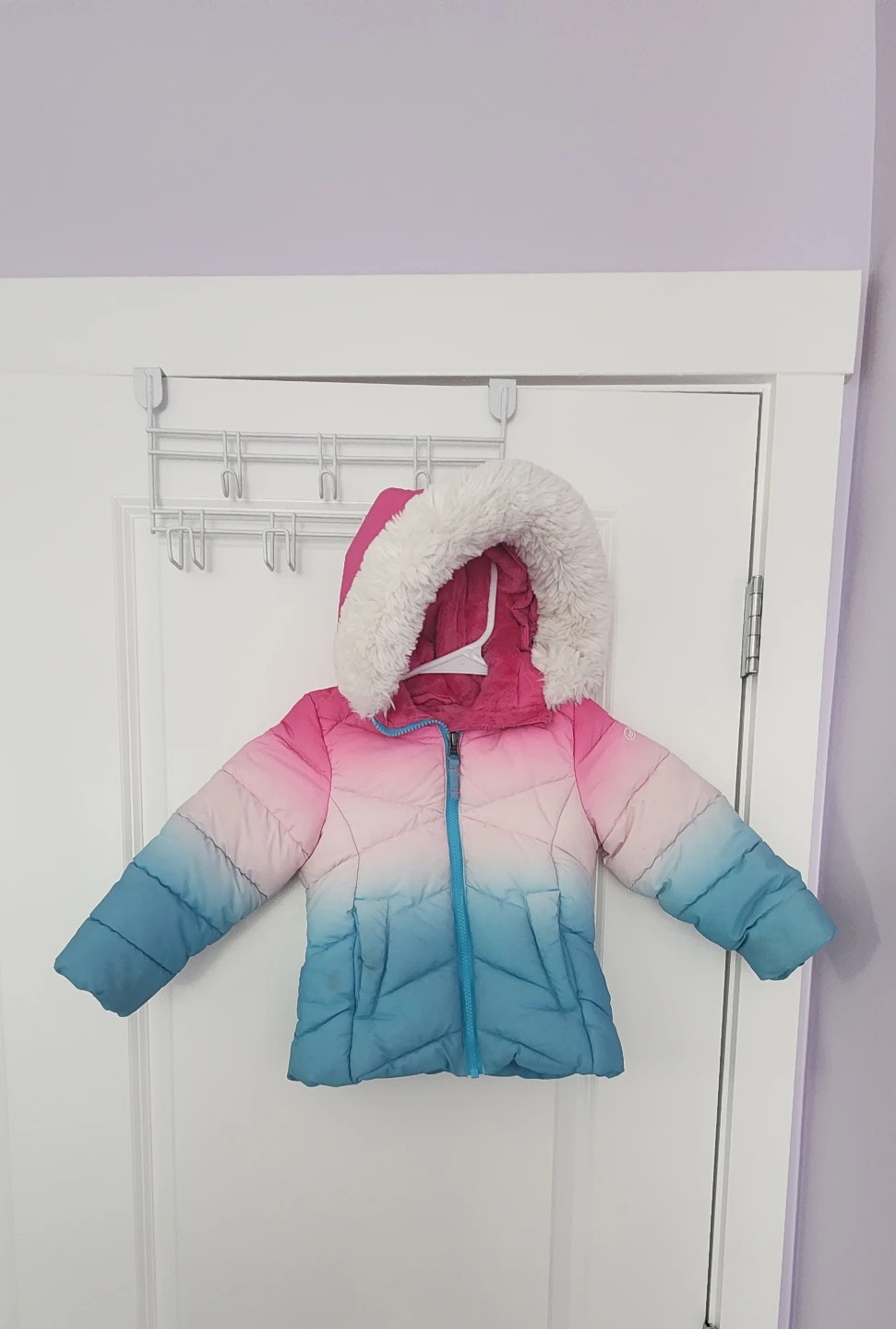 Winter Jacket 2T Pink/Blue Ombre - photo 2