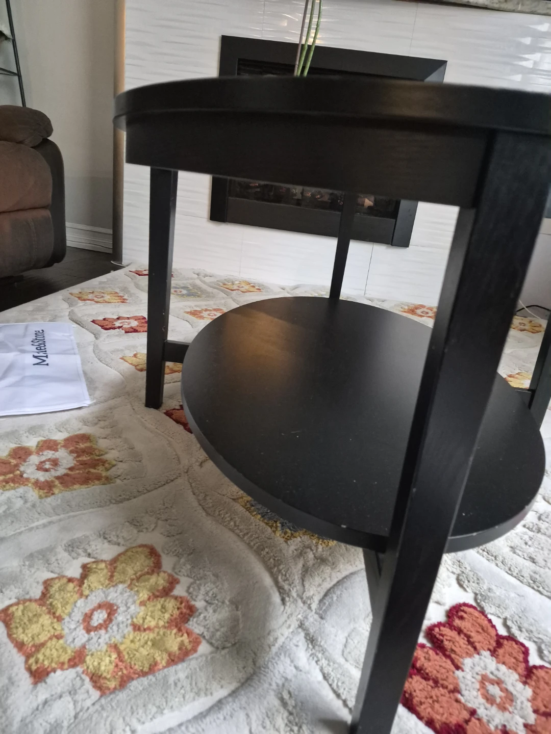 Oval table