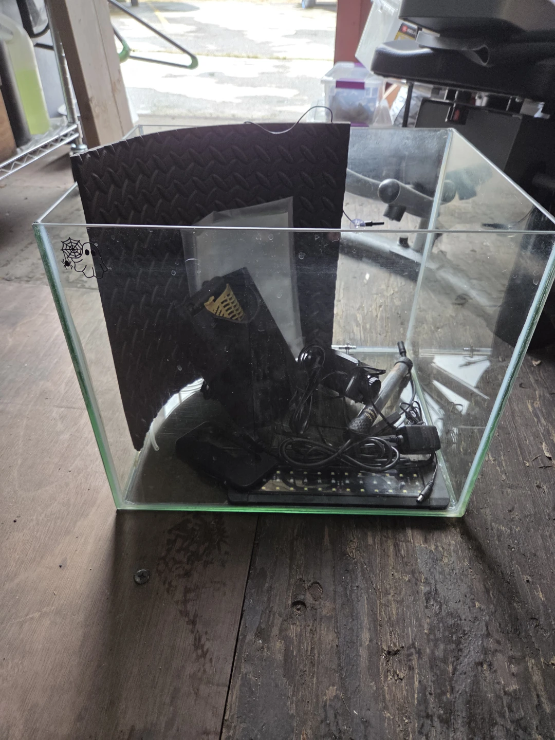 Rimless 28G glass Aquarium Tank with Accessories